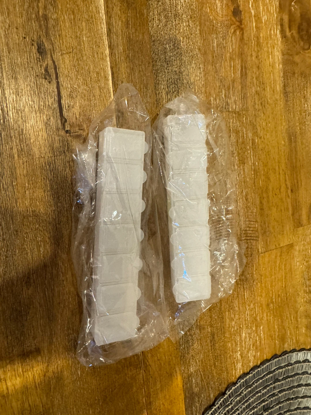 Set of 2 White Pill Organizers