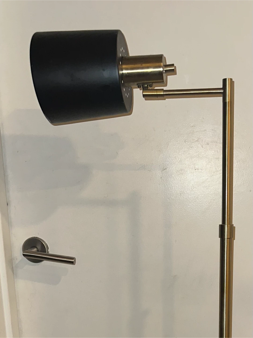 Modern Floor Lamp - Black & Brass - photo 3