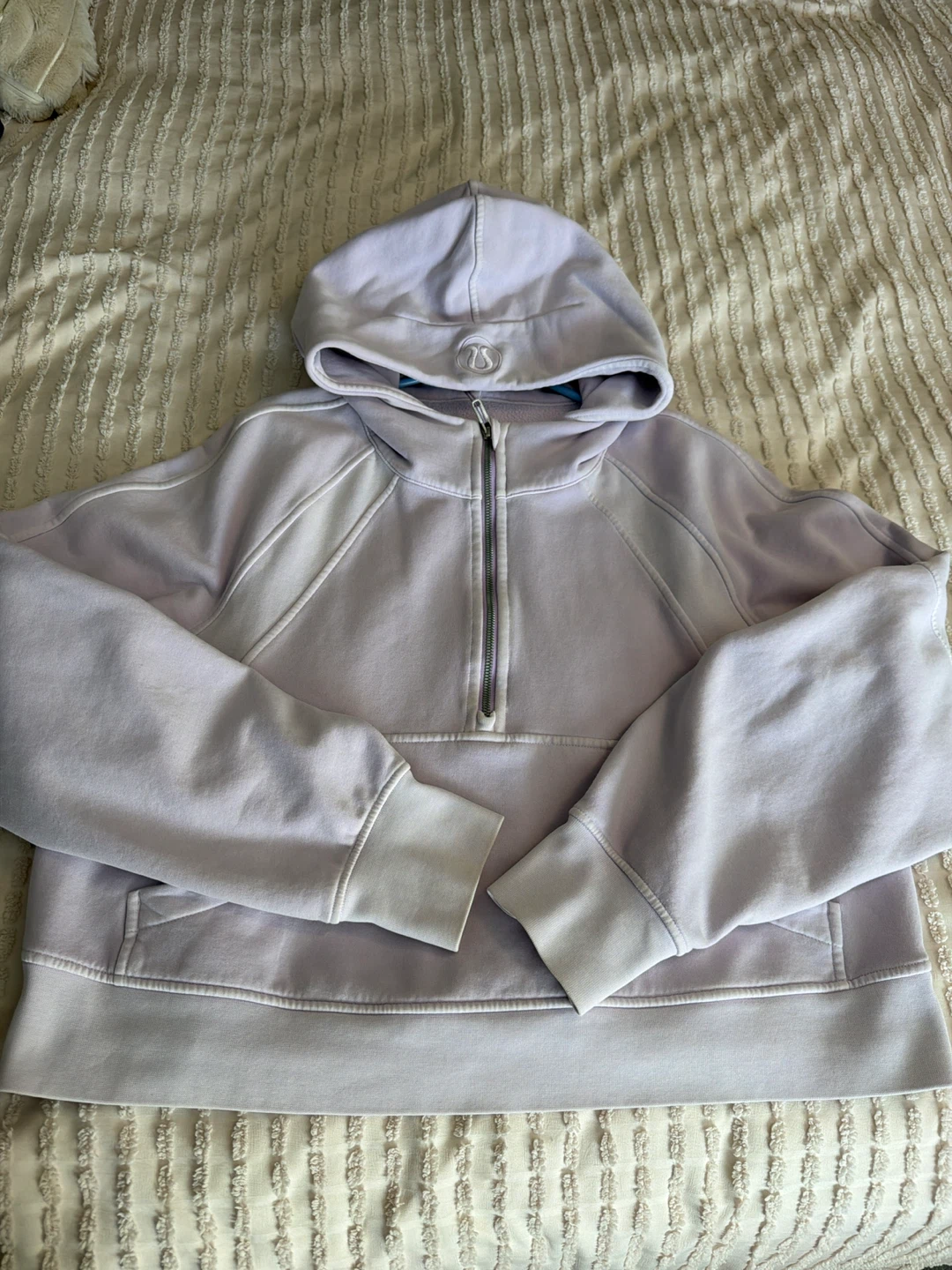 Lululemon Purple Half-Zip Hoodie