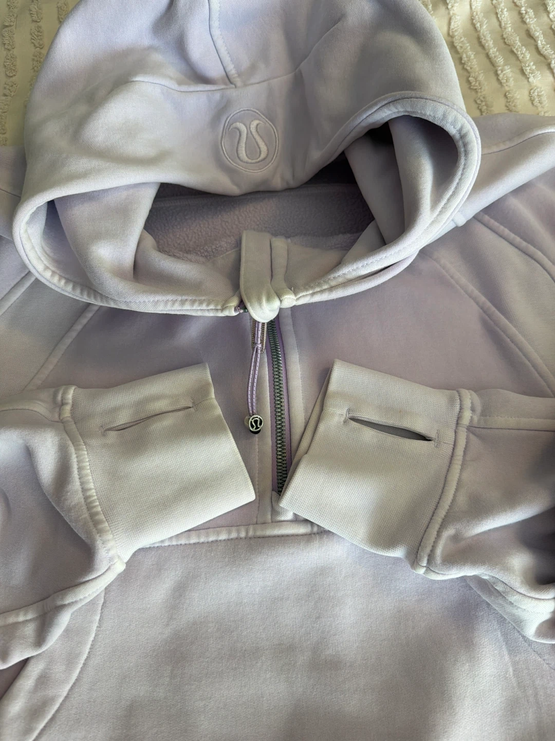 Lululemon Purple Half-Zip Hoodie - photo 2