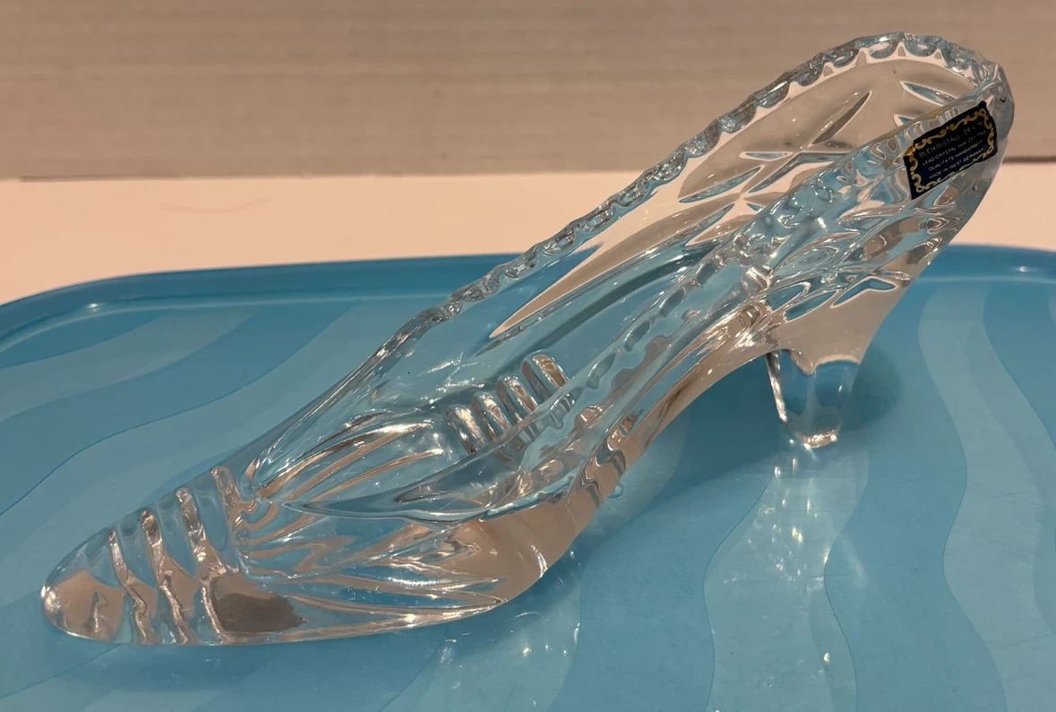 Crystal High Heel Shoe Figurine