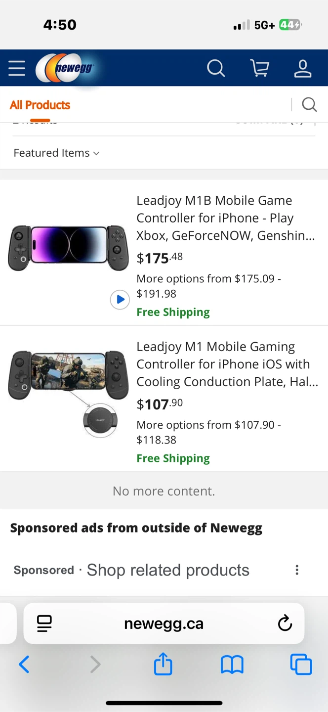 LEADJOY M1 Mobile Gaming Controller for iPhone - photo 4