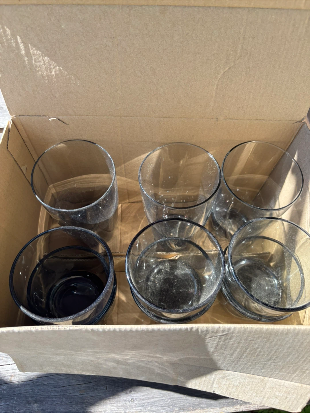 Set of 9 cups