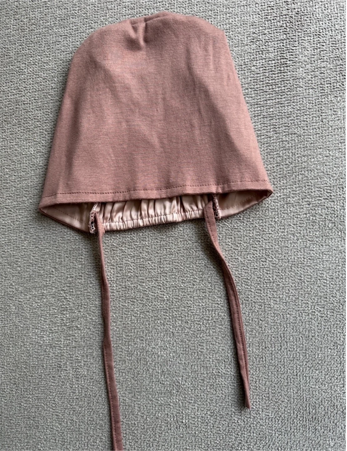 New - Satin Lined Bonnet - $5