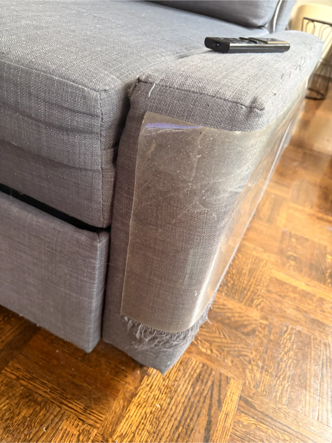 IKEA FRIHETEN corner sofa bed in grey - photo 4