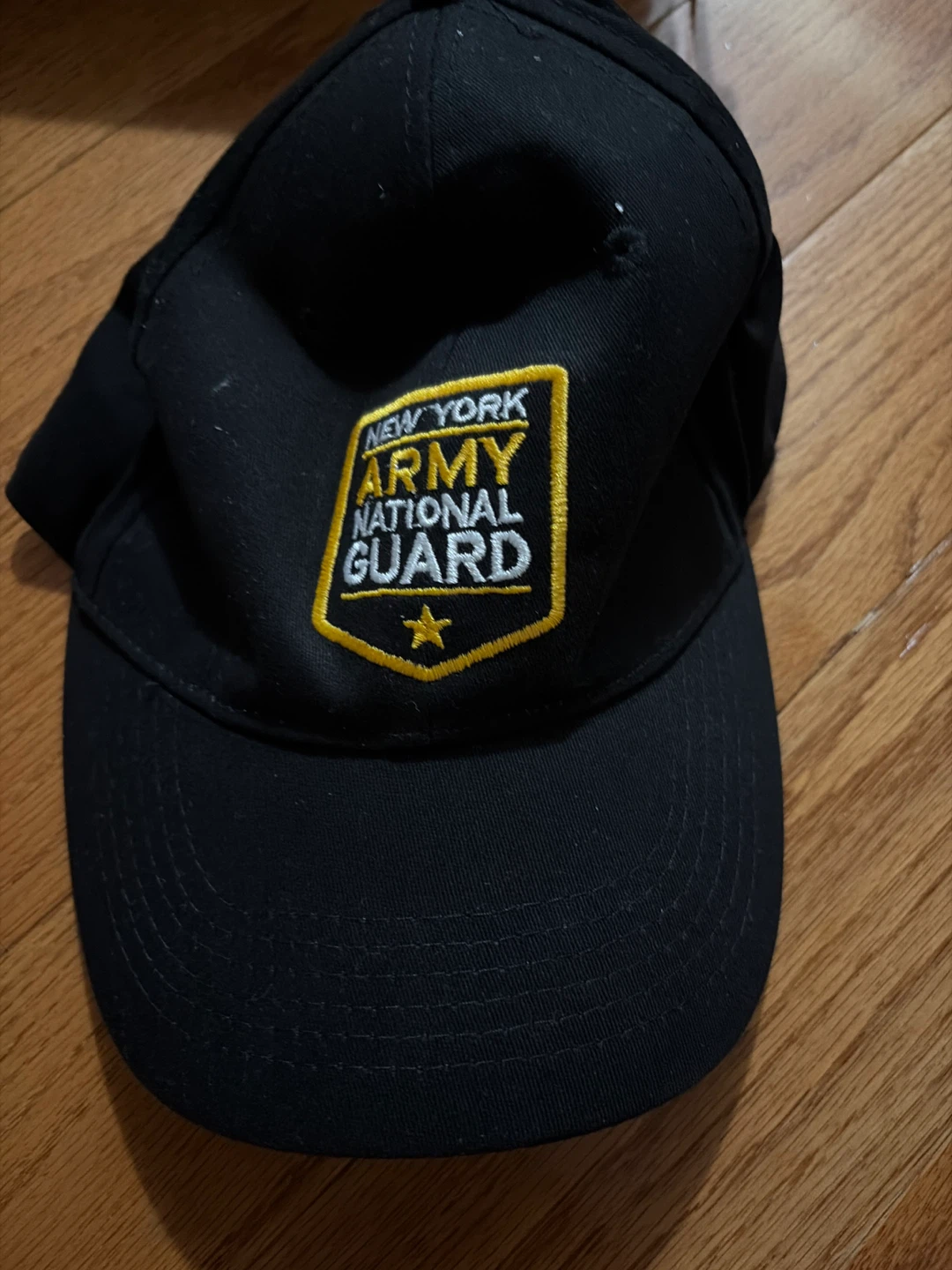 New York Army National Guard Black Baseball Cap
