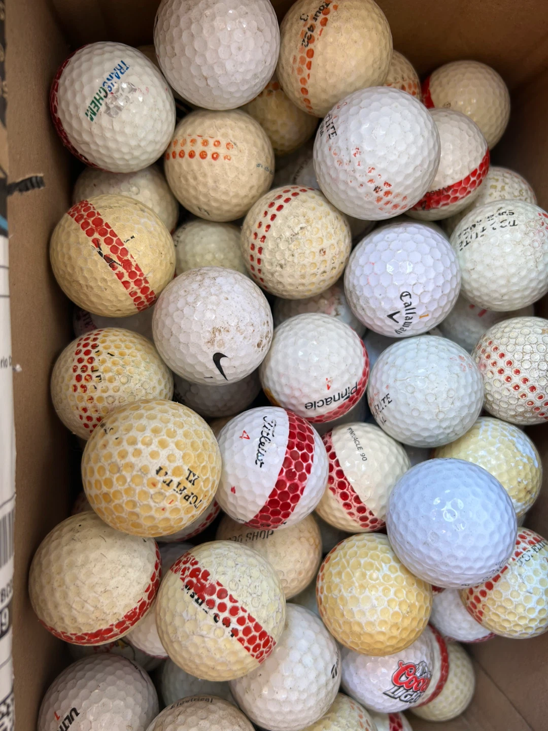 Assorted Golf Balls