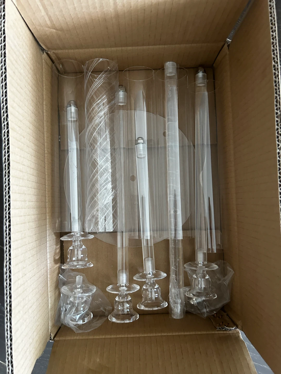 5 Heads Acrylic Candle Holder Set - photo 3