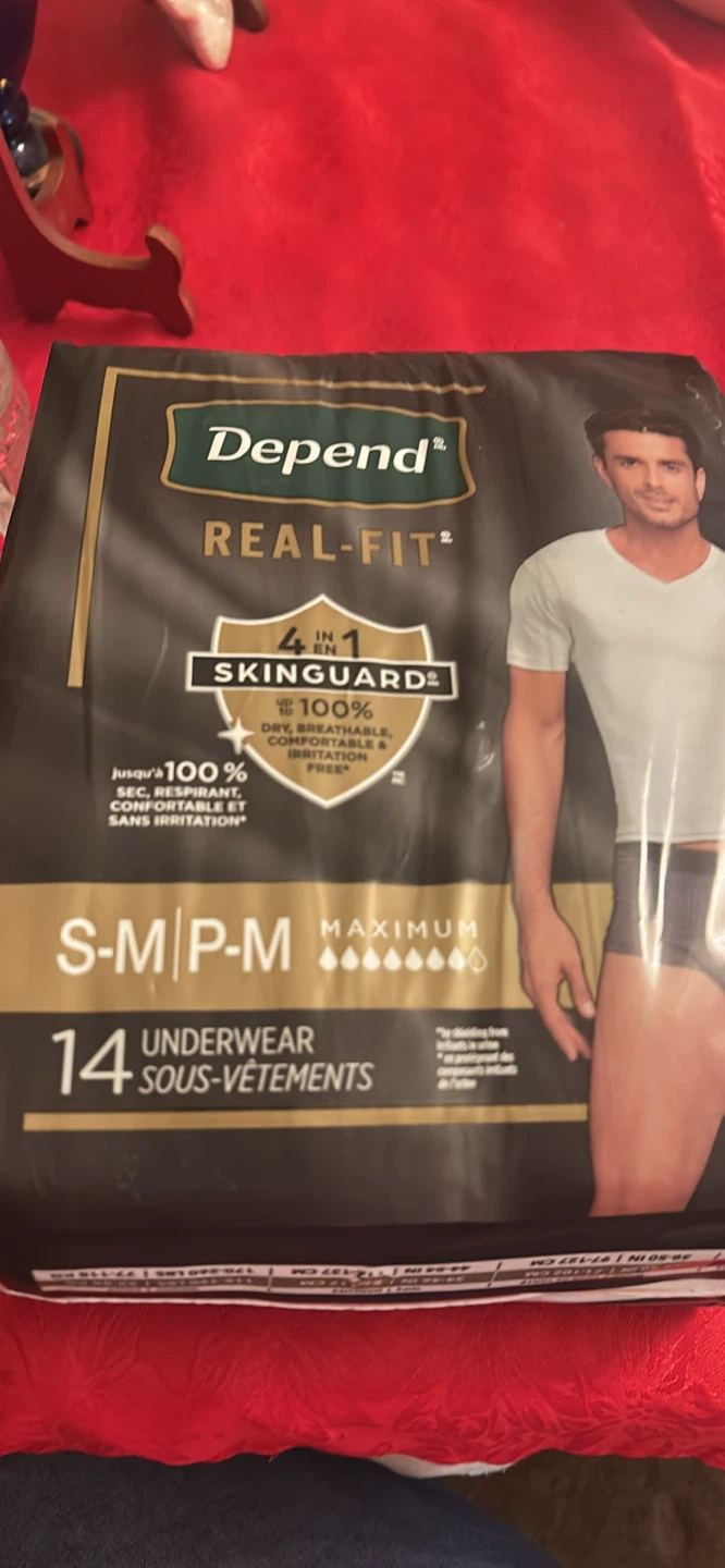 Depend Real-Fit S-M Maximum Absorbency Underwear - 14 Count