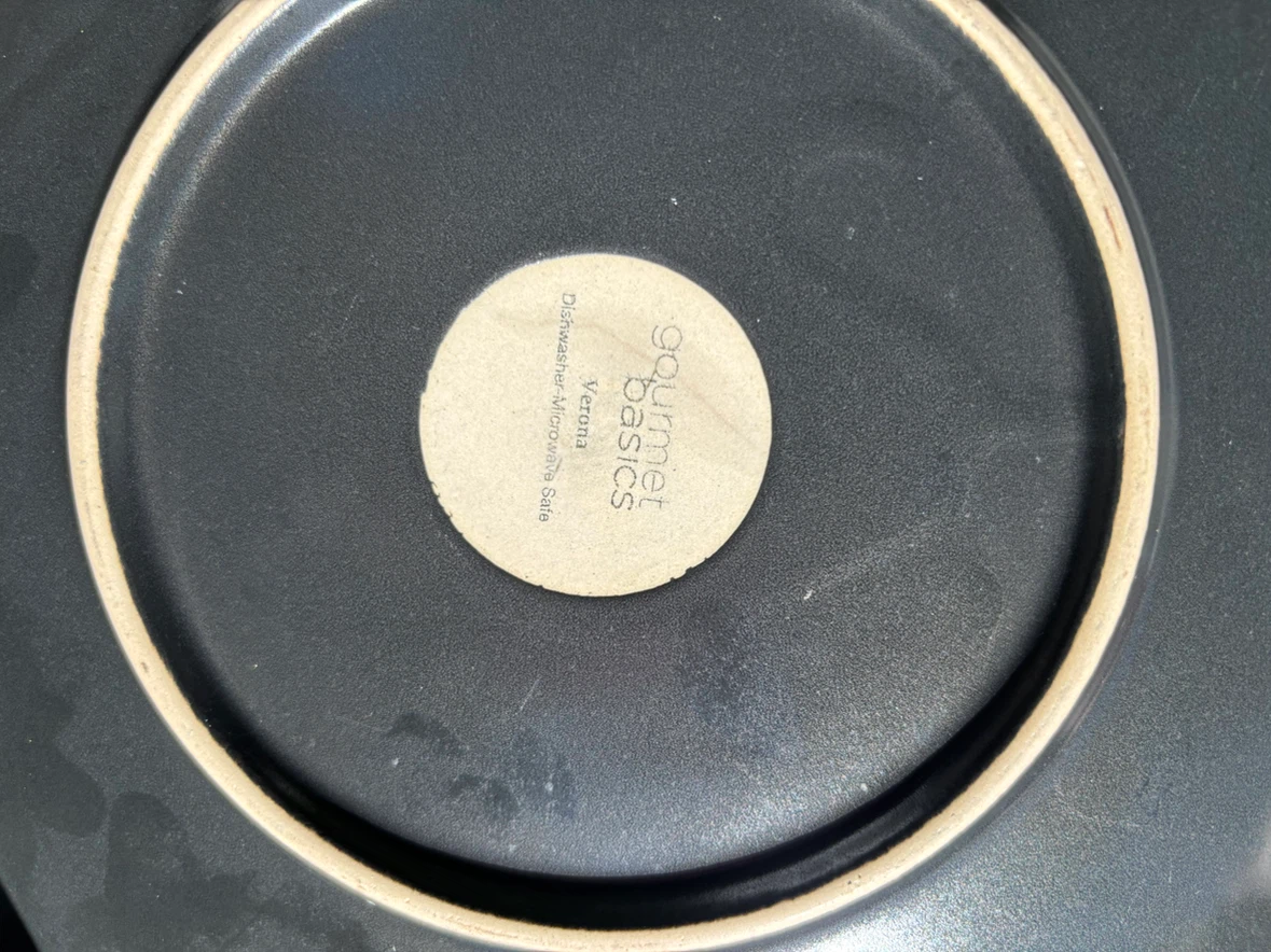 Set of 12 plates gourmet basics - photo 5