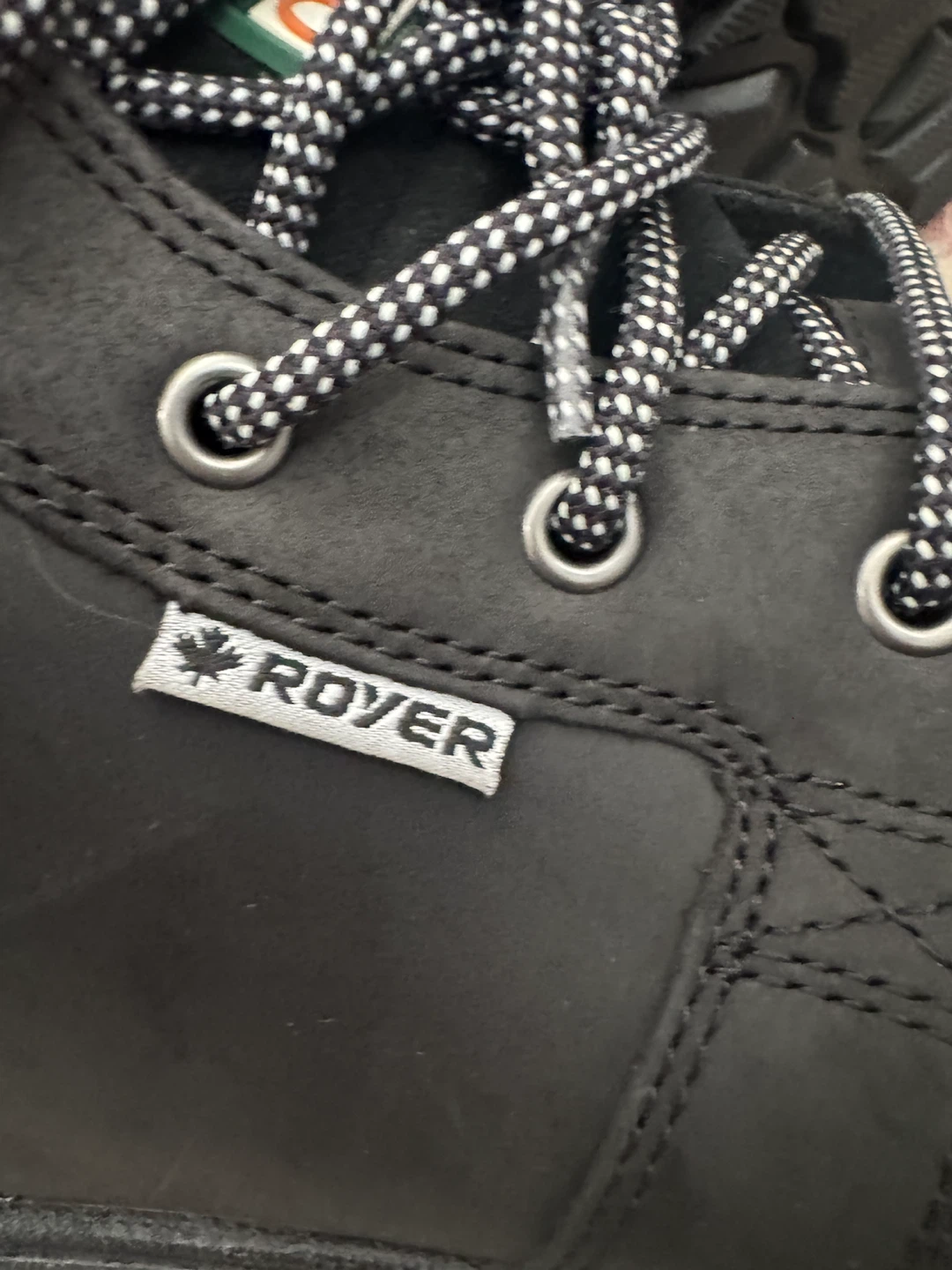 Royer Black Leather Work Boots - photo 5