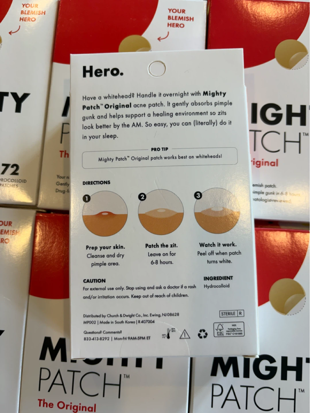 Hero Mighty Patch The Original Blemish Patches - 72 cnt 10 boxes - photo 2