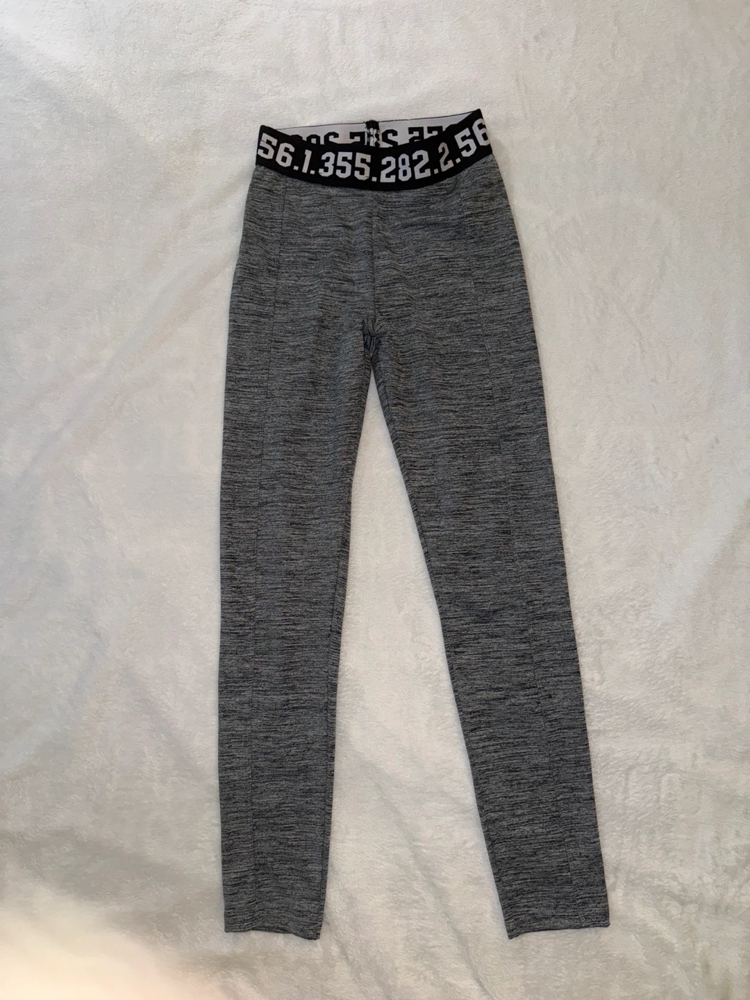 Grey Heathered Leggings