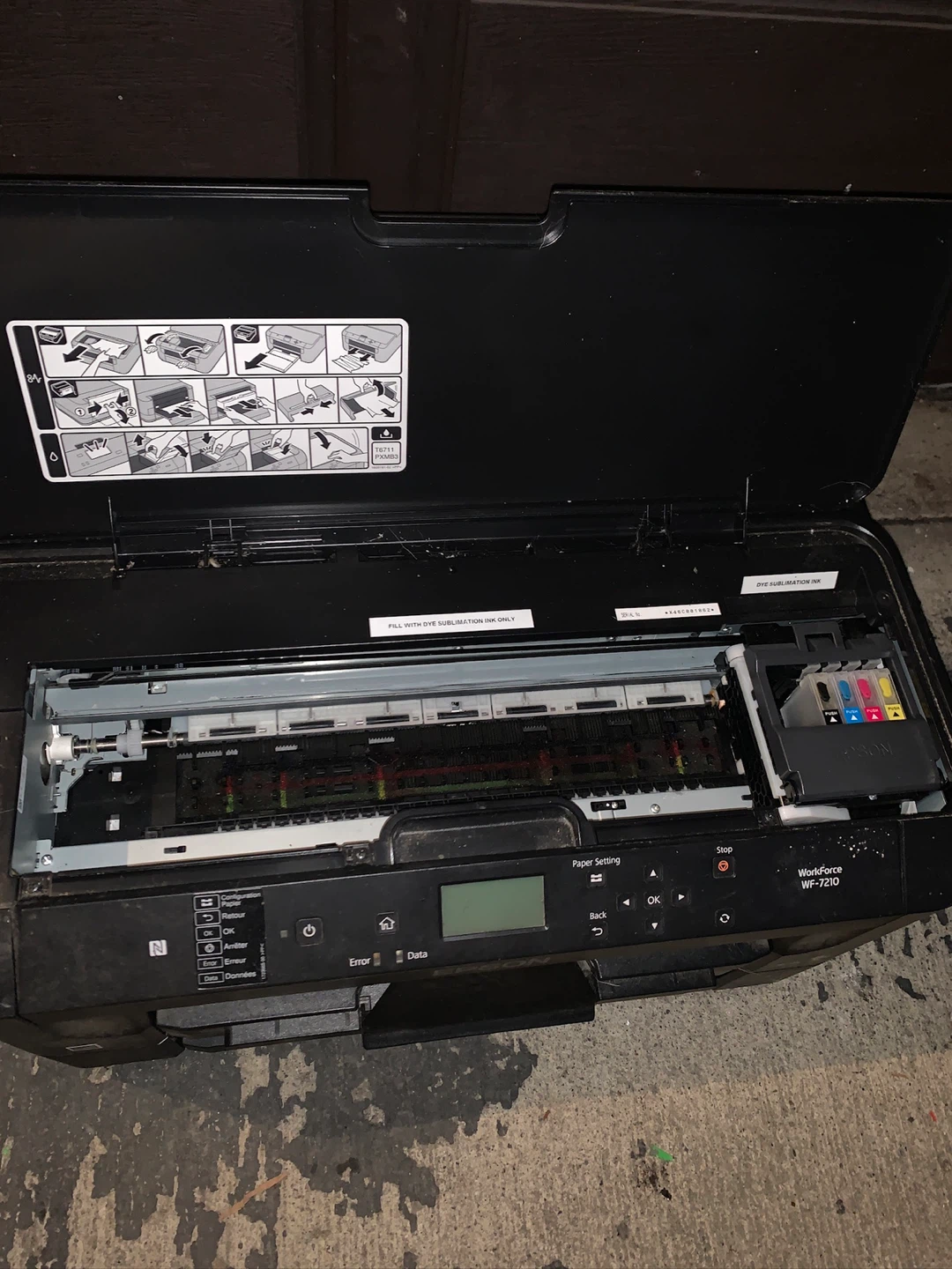 Epson WorkForce WF-7210 Inkjet Printer - photo 3