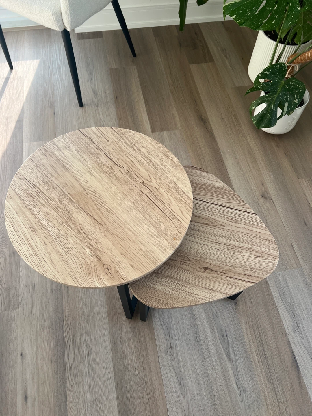 Nesting Coffee Tables - Wood Grain Finish - photo 2