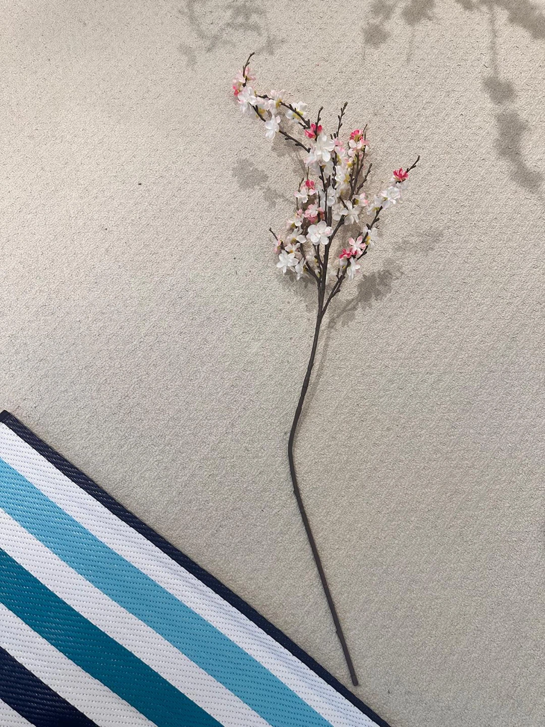 Artificial Cherry Blossom Branches (Set of 3) - photo 2