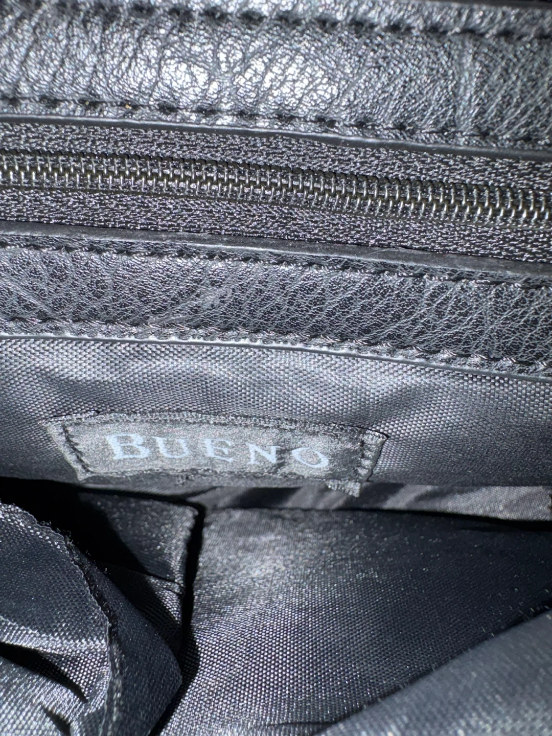 Bueno Front Flap Crossbody Saddle Bag - Black - photo 2