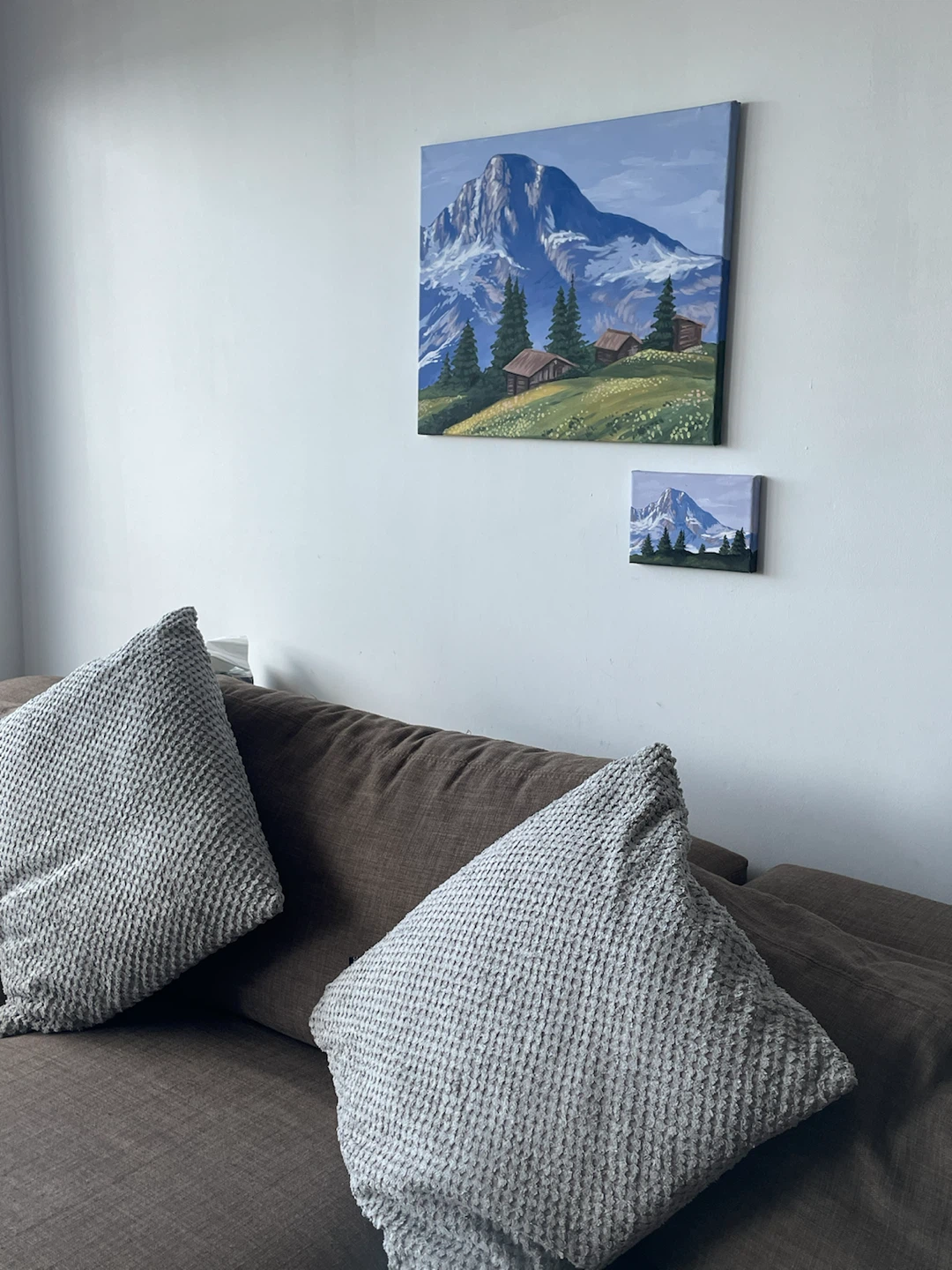 Handmade Moutain Painting - photo 4
