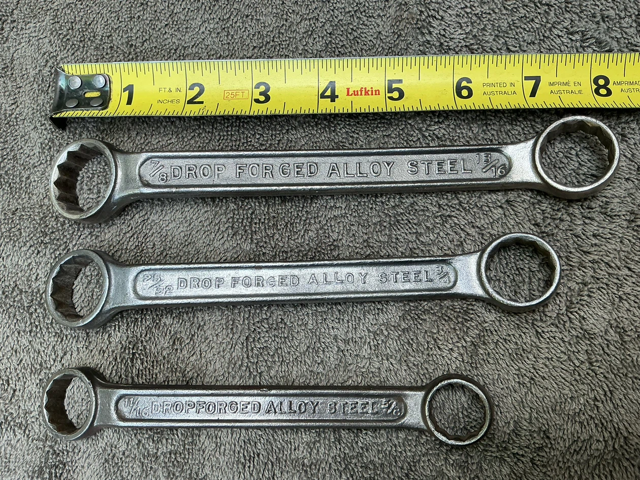 4 Combination Wrenches - Electrolite, Drop Forged Alloy Steel - photo 2