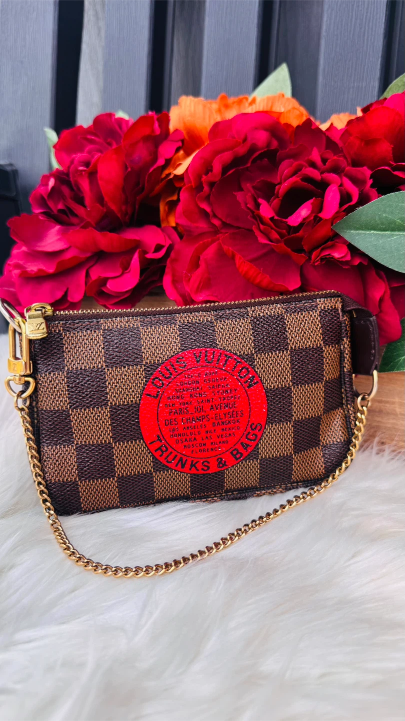 Louis Vuitton Damier Azur Pouch