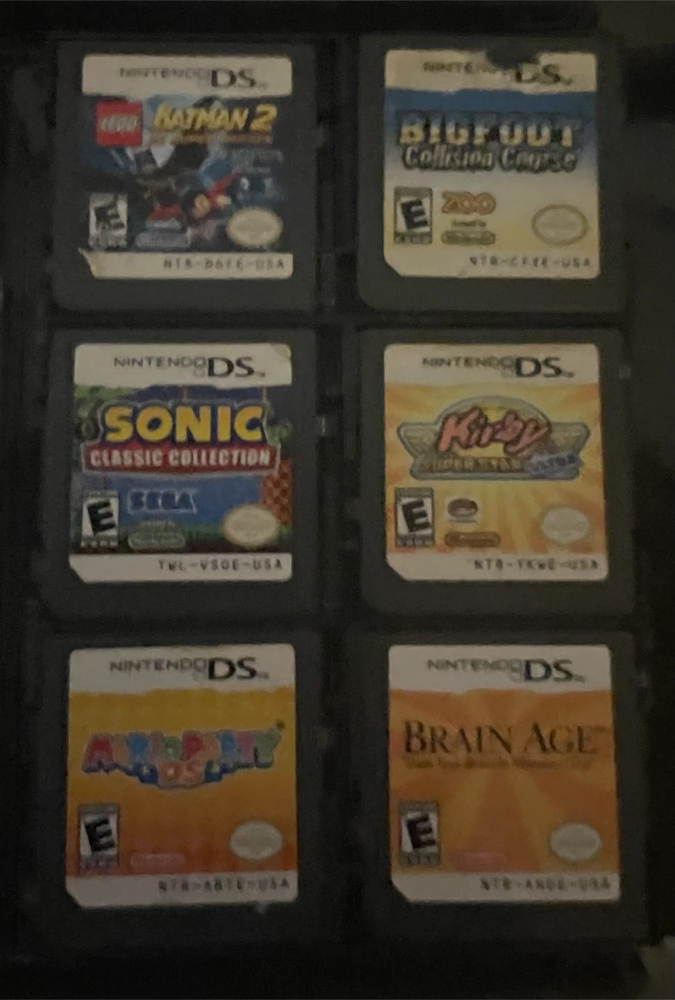 Nintendo DS Lite Red - Includes 6 Games and Charger - photo 2
