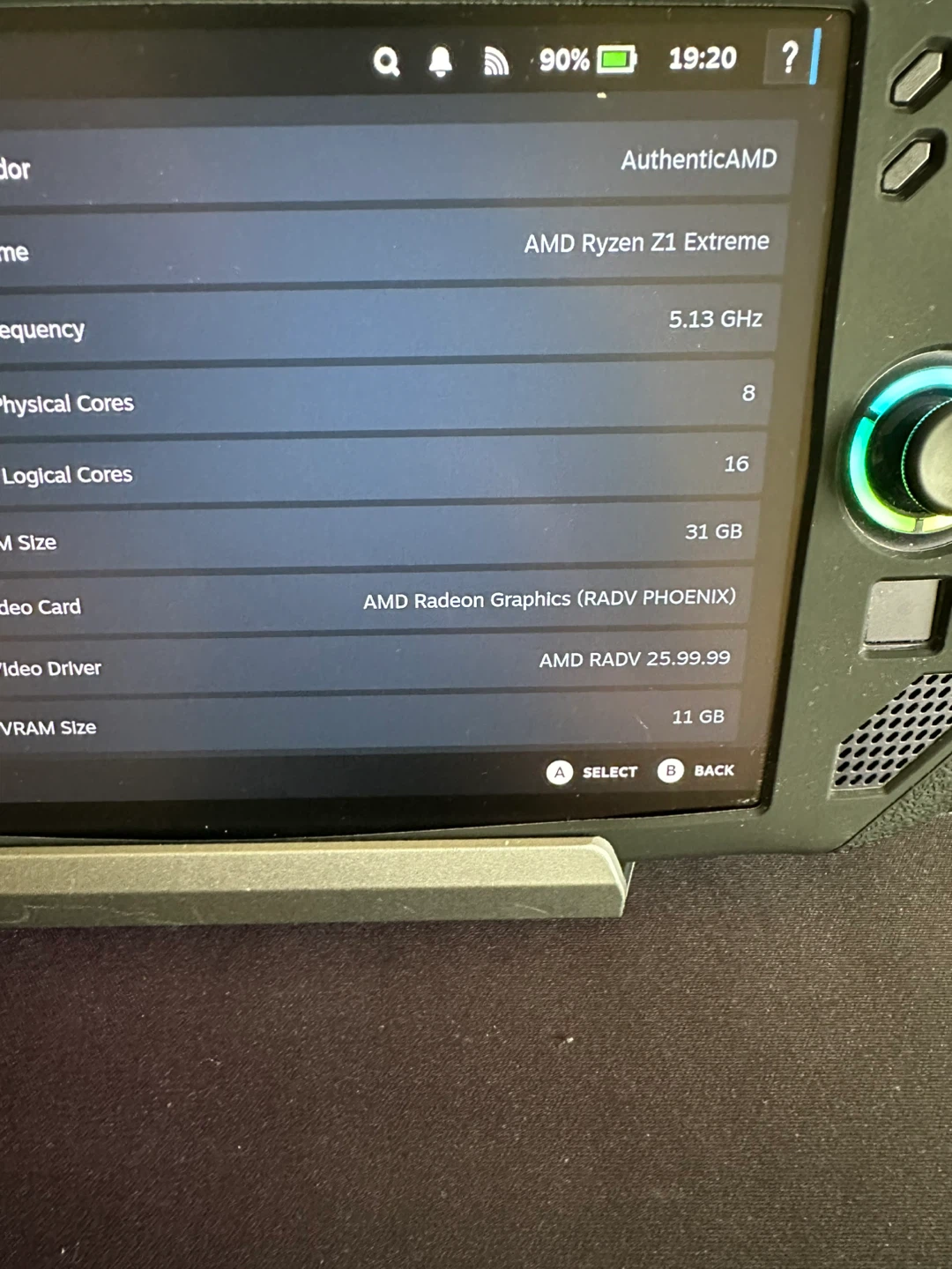 Lenovo legion go s steam iOS Gaming Handheld - photo 2