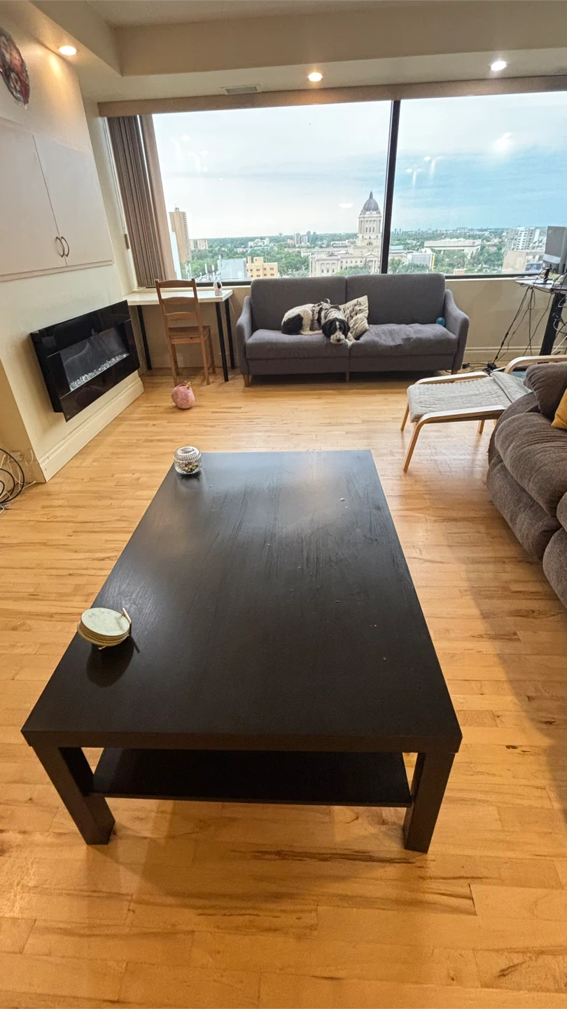 2 Sofa and coffee table