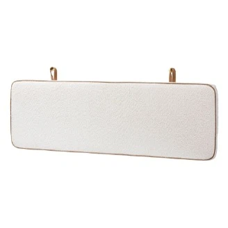 New Boucle Boho Upholstered Wall Mounted Headboard - photo 3