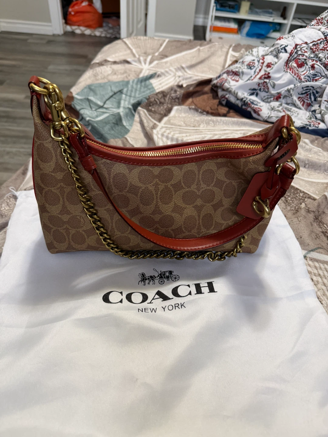 Coach Shoulder Canvas Bag - photo 2