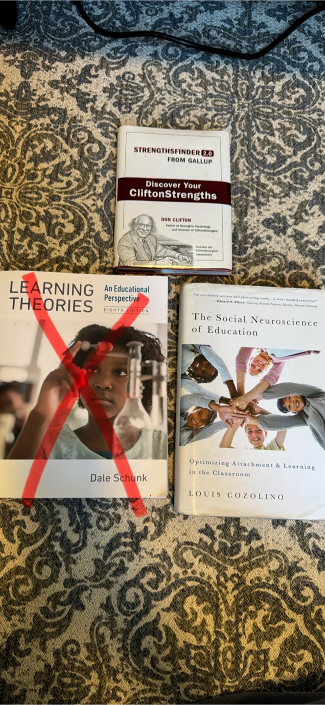 Psychology & Education Grad School Textbooks