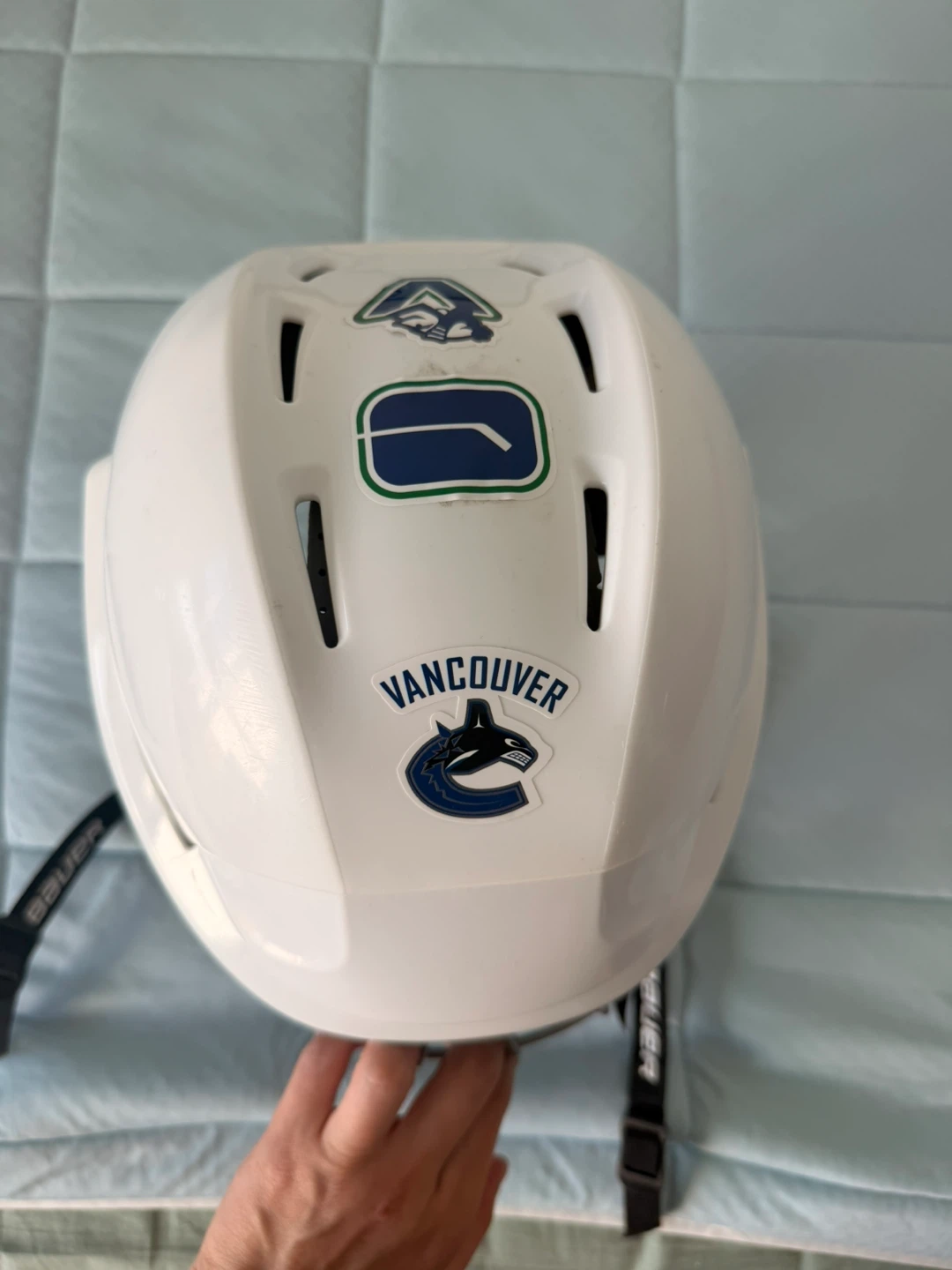 Bauer BHH2100M Hockey Helmet with Cage Size M - photo 3