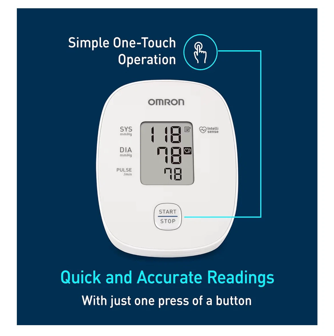 OMRON upper arm blood pressure monitor - photo 2