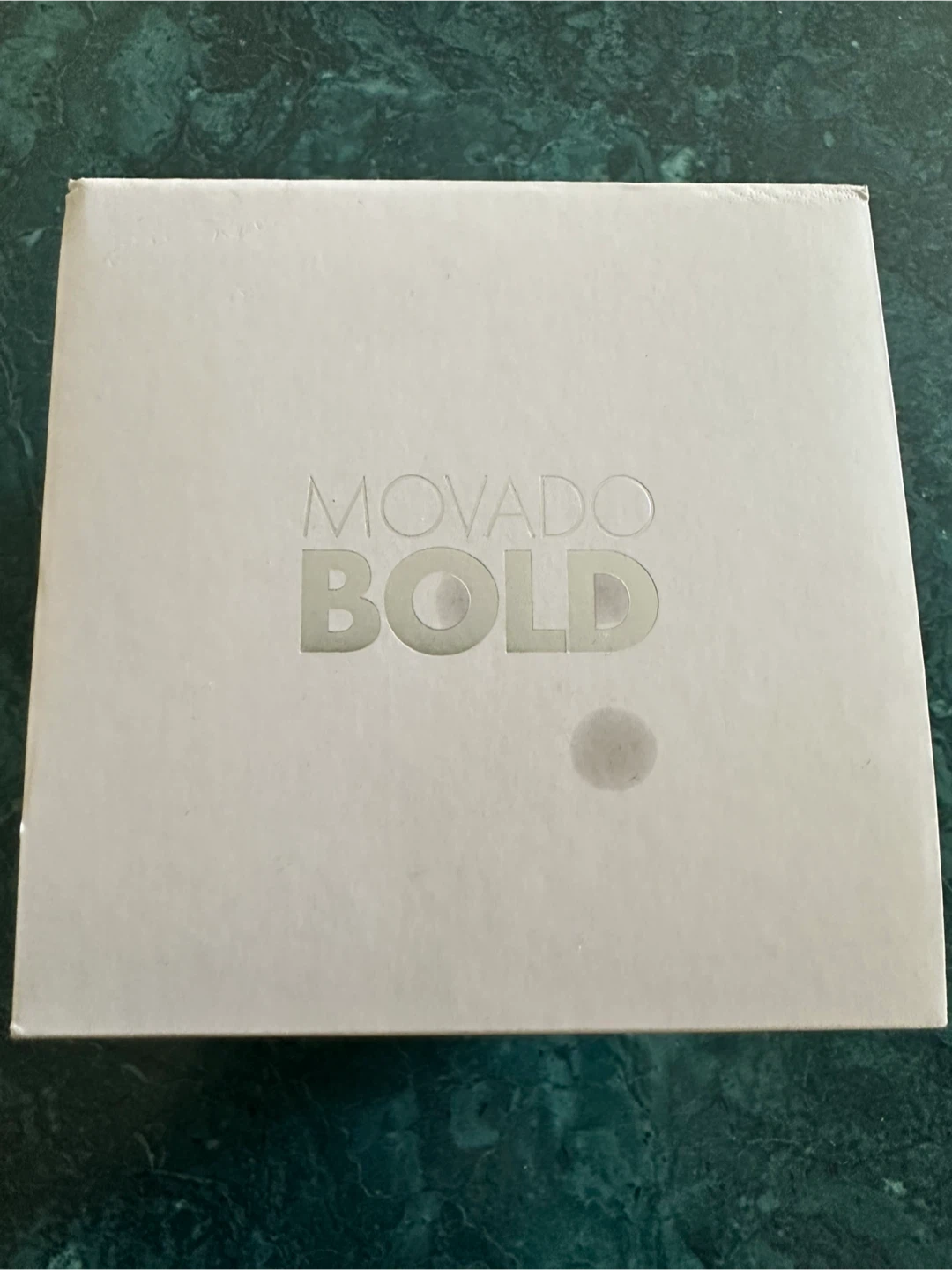 Movado BOLD Black Chronograph Watch