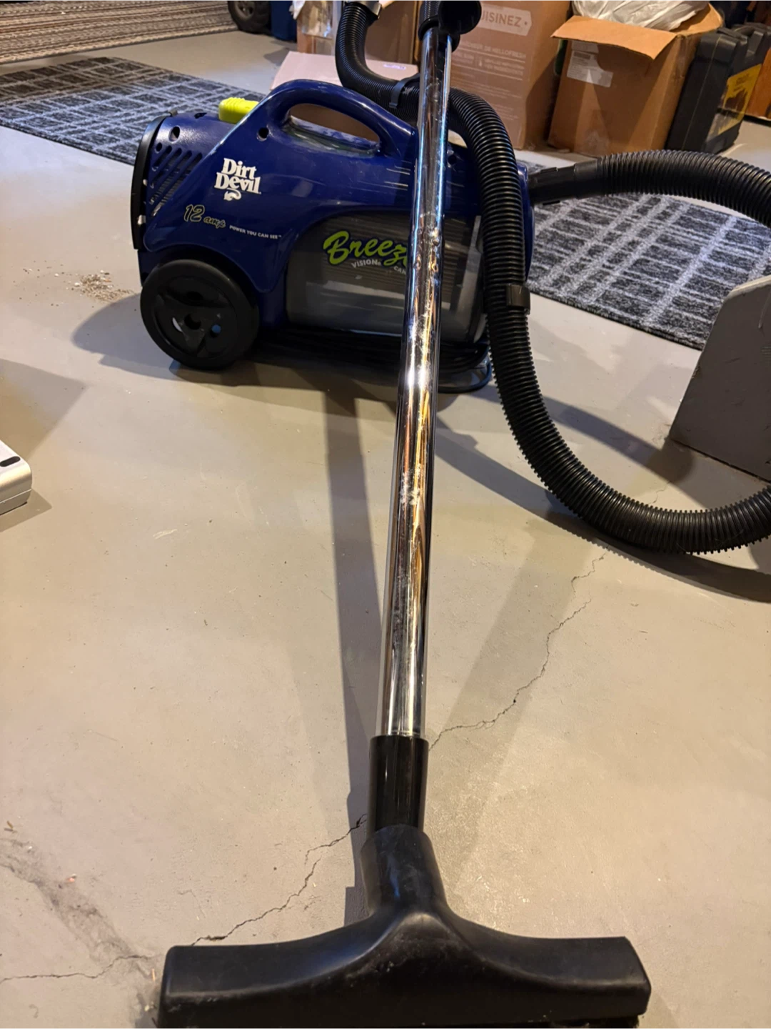 Dirt Devil Breeze Vision Canister Vacuum