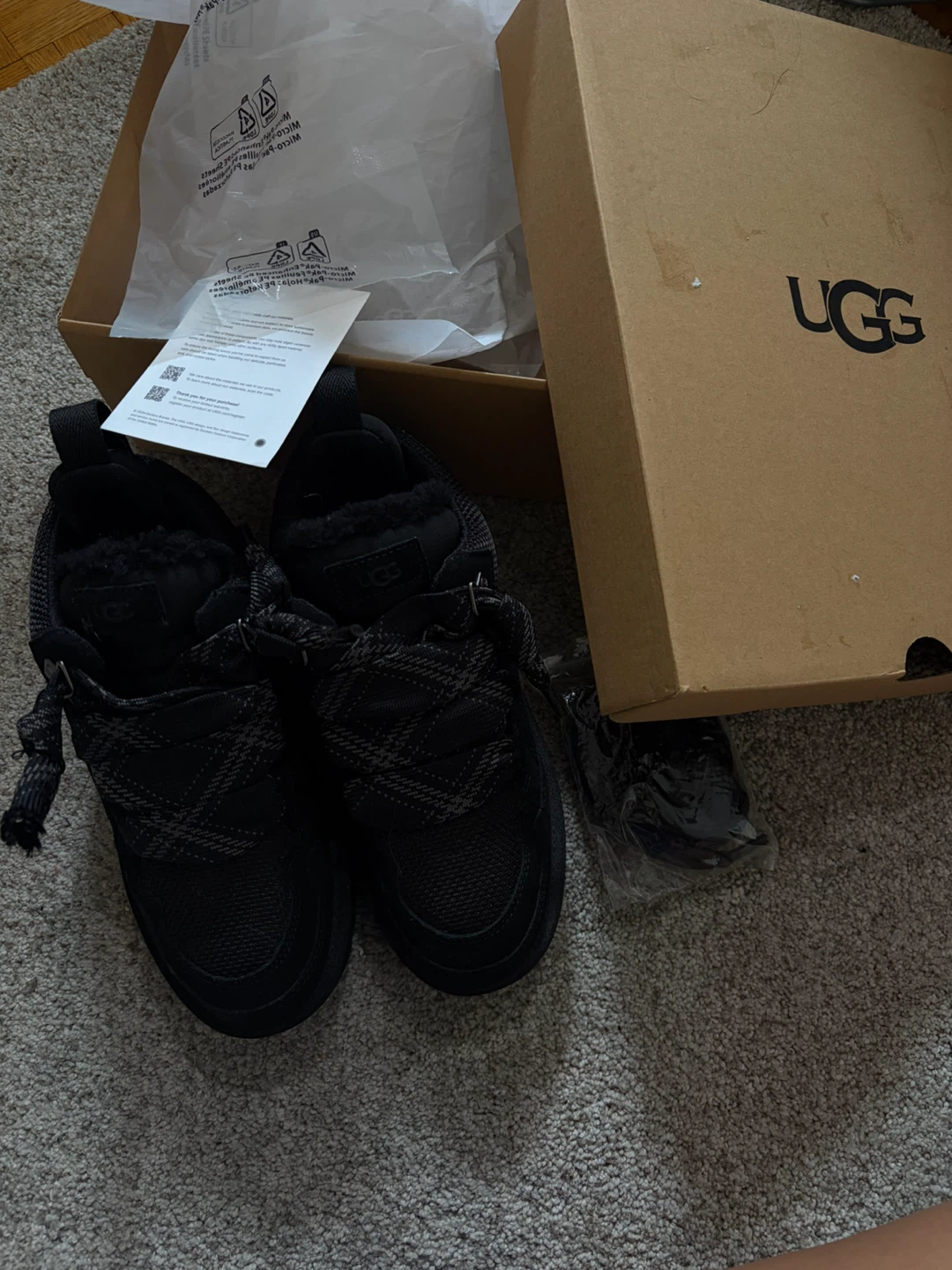 Black UGG Winter Boots