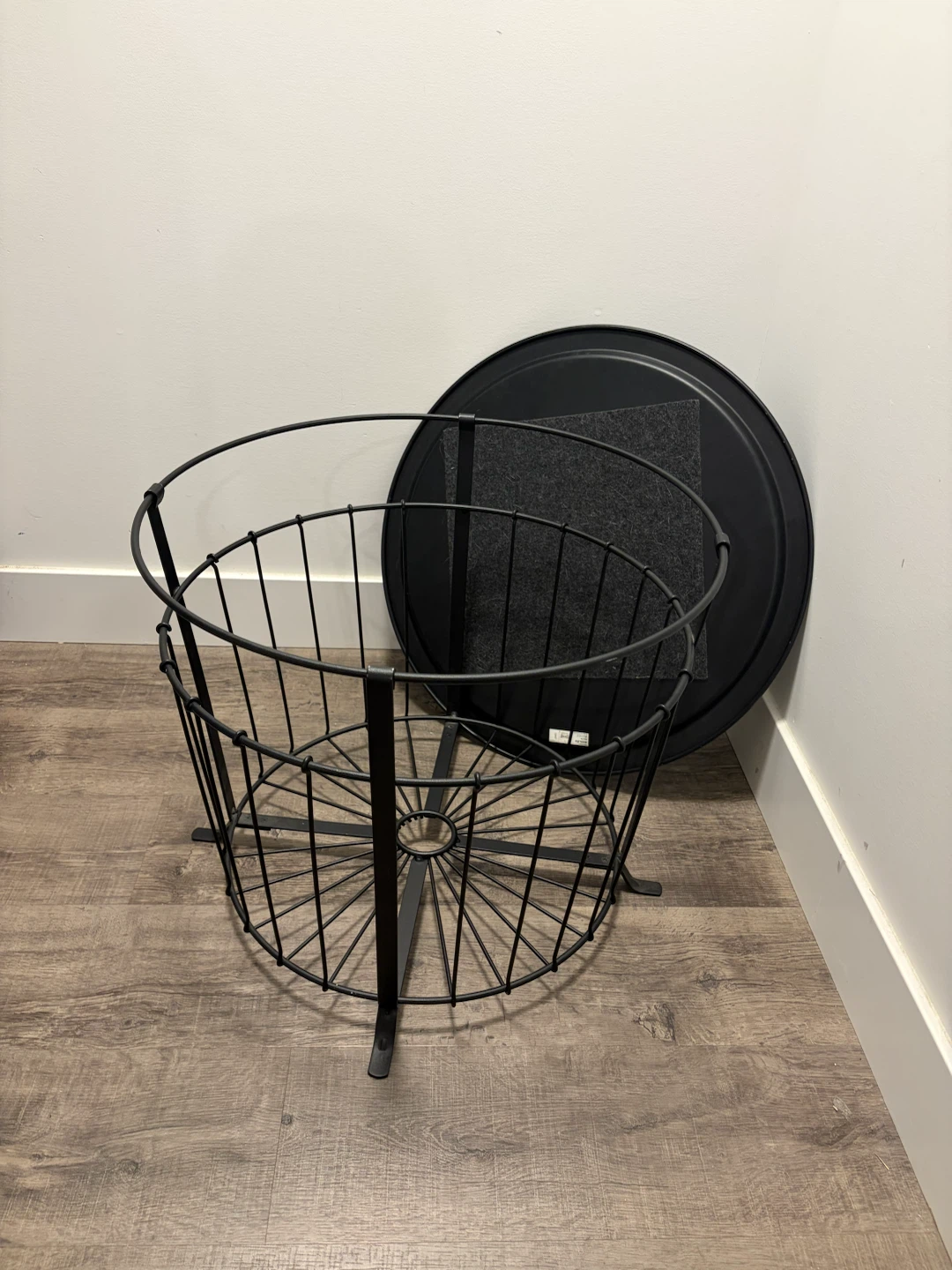 IKEA Storage Table in Black - photo 2
