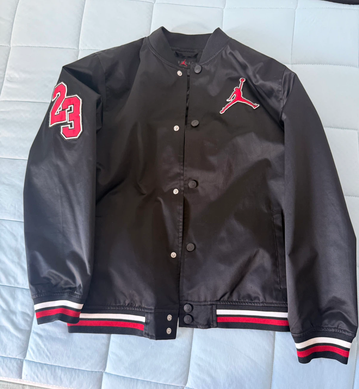 Jordan Black Varsity Jacket XL (13-15 Years)