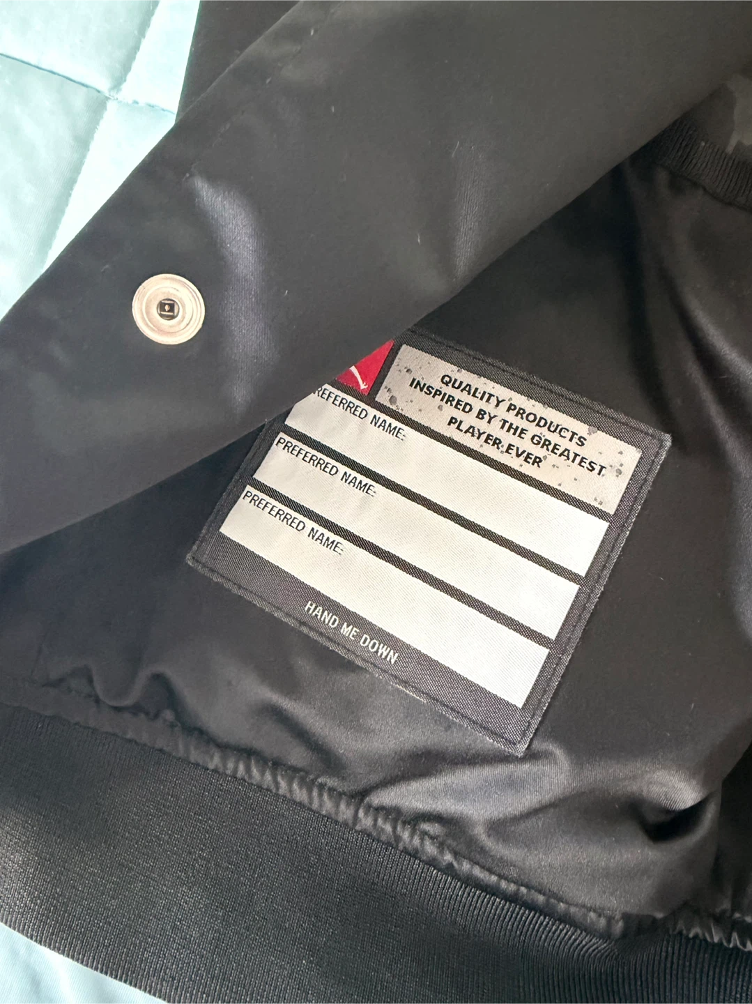Jordan Black Varsity Jacket XL (13-15 Years) - photo 5