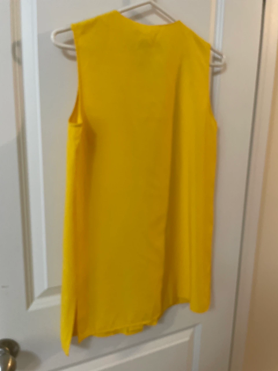 Beechers Brook Yellow Sleeveless Blouse - Medium - photo 3
