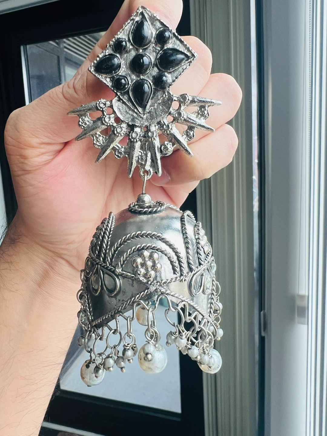 Traditional Tribal Jhumka Earrings