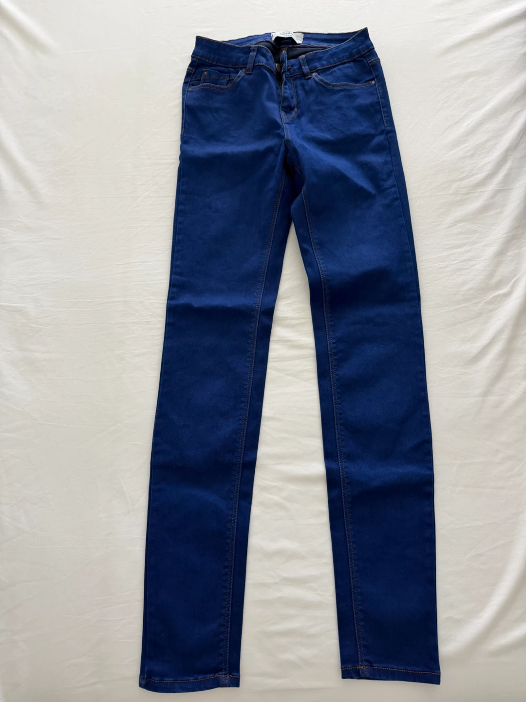 New Look Super Skinny Blue Jeans UK 8
