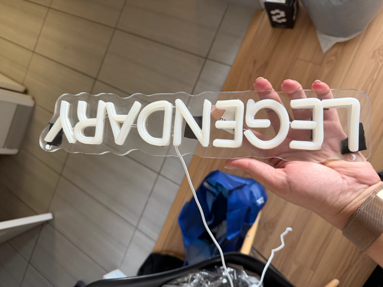 LED Neon Sign - LEGENDARY