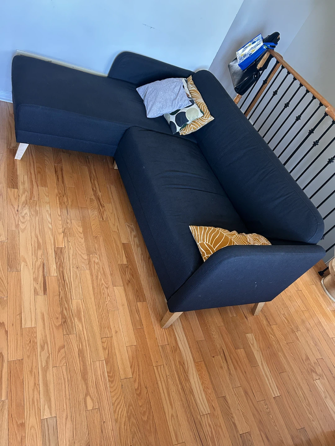 IKEA Sectional Sofa - Dark Grey - photo 3