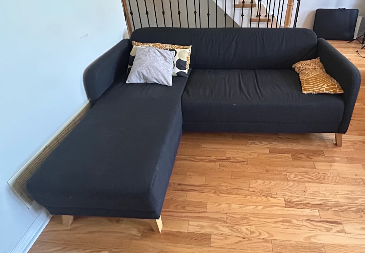IKEA Sectional Sofa - Dark Grey - photo 4