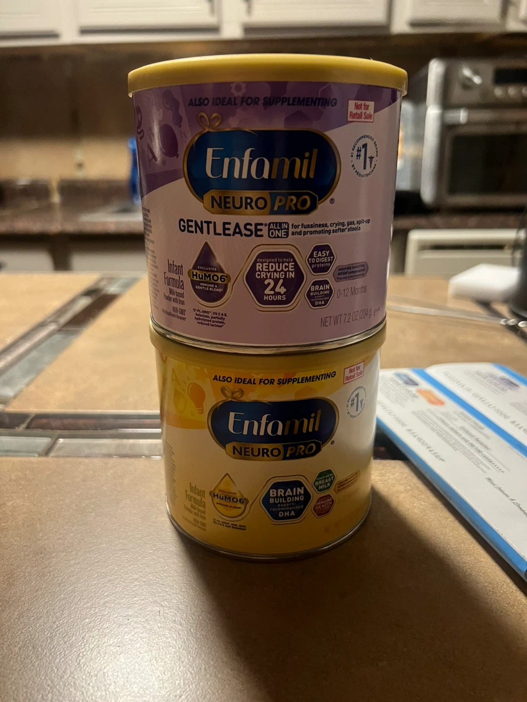 Enfamil Neuro Pro Gentlease Infant Formula (sample cans)