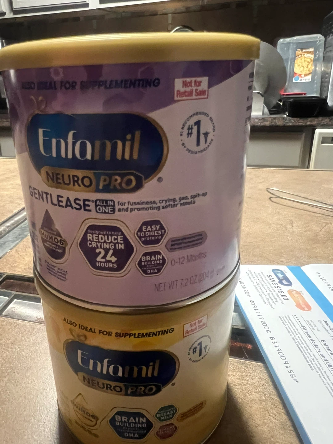 Enfamil Neuro Pro Gentlease Infant Formula (sample cans) - photo 2