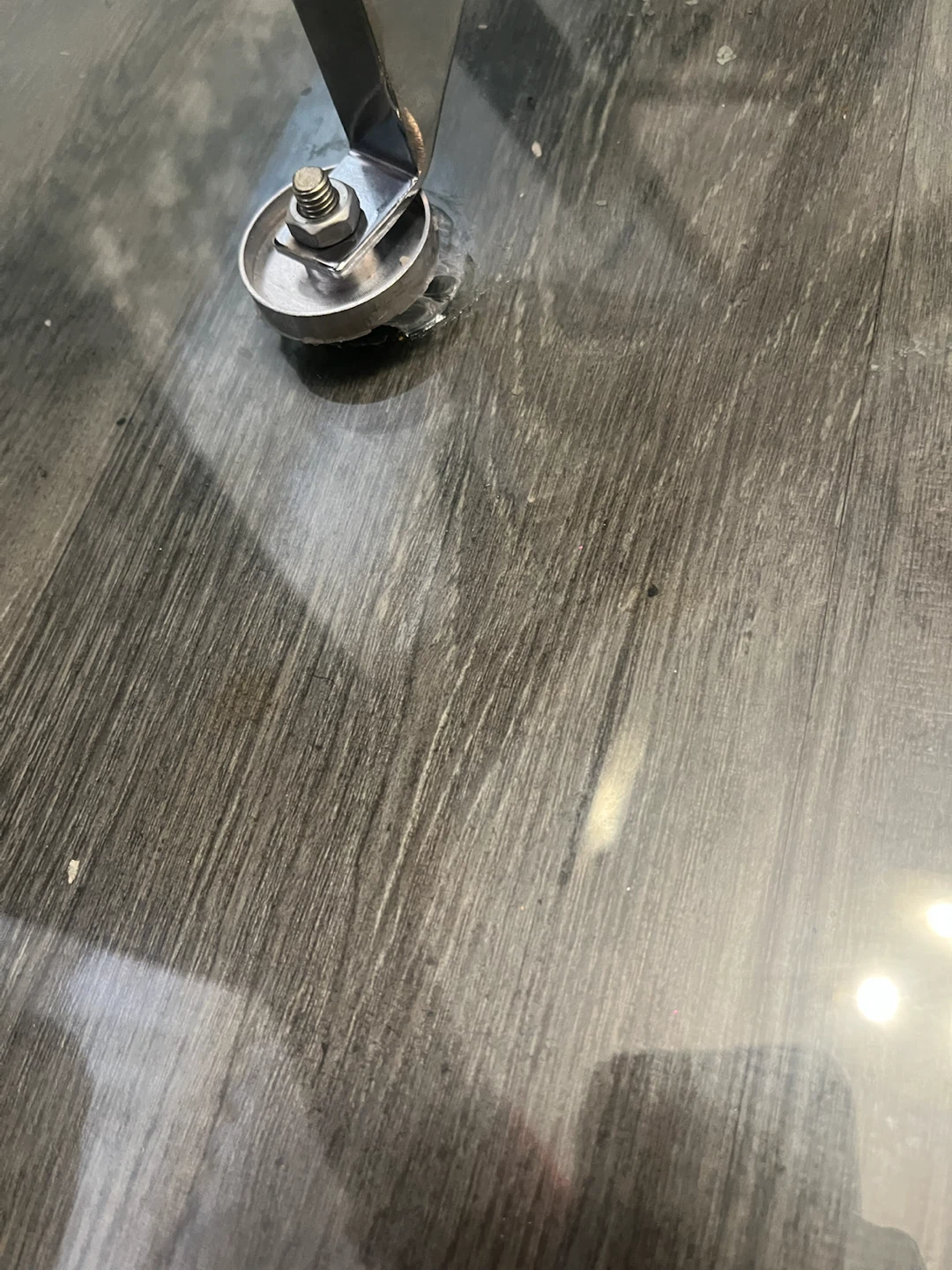 Round Glass Dining Table - photo 2
