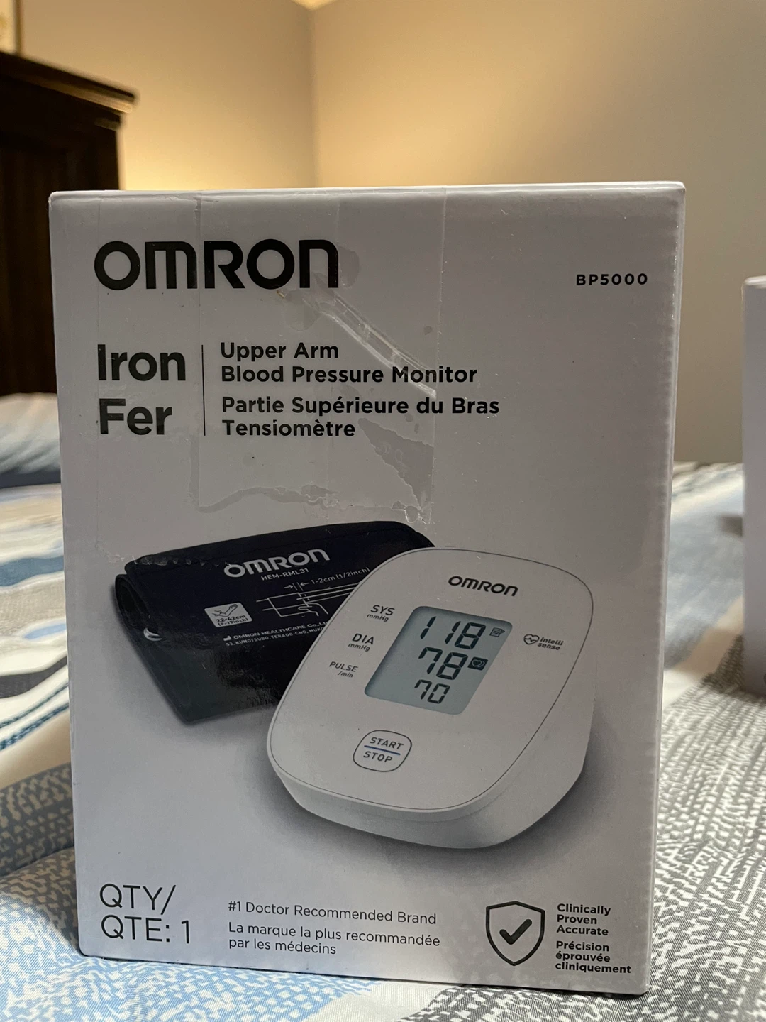 Omron BP5000 Upper Arm Blood Pressure Monitor