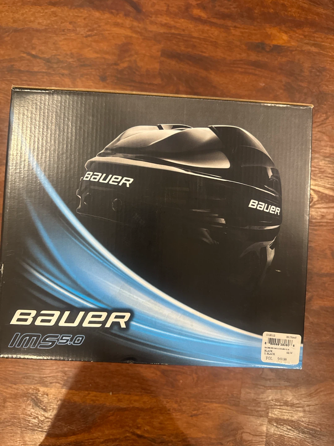 Bauer IMS 5.0 Hockey Helmet - Black - Size M - photo 3