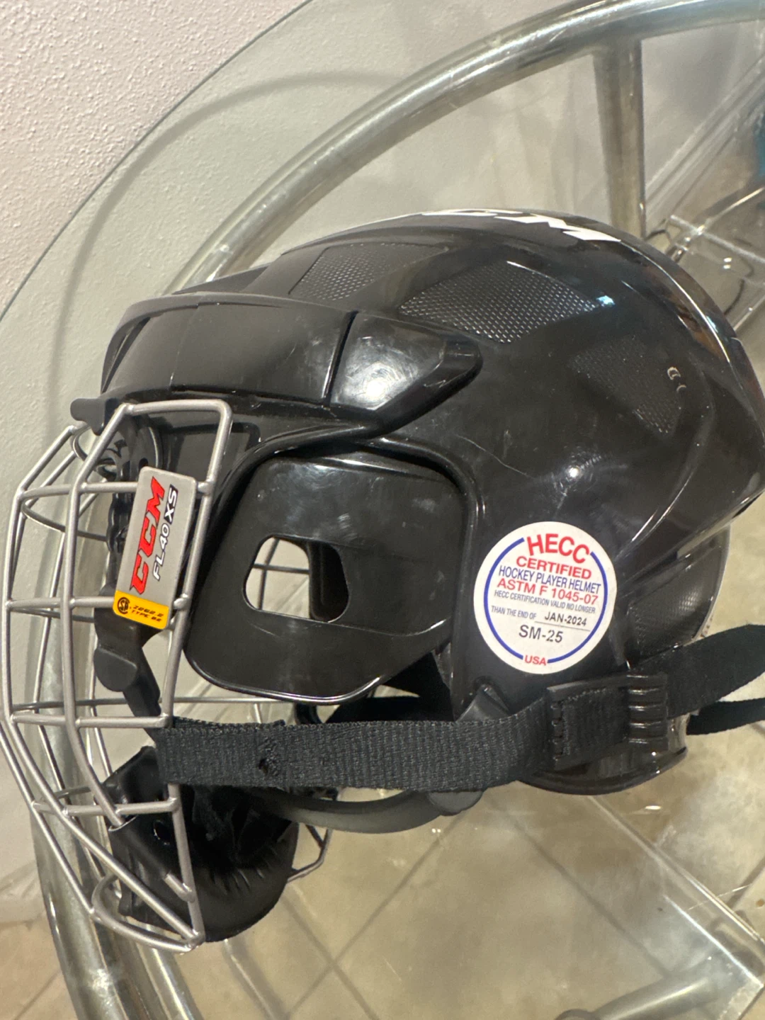CCM Hockey Helmet with Cage